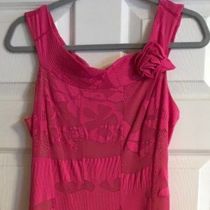 Elana Kattan Perfect Pink Summer Dress size 6